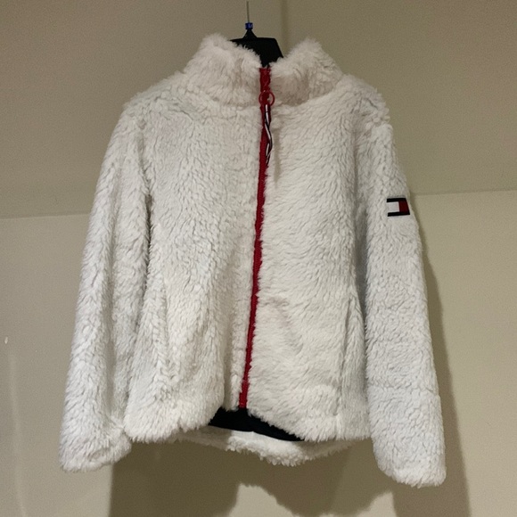 Women fuzzy zip up - Picture 1 of 3